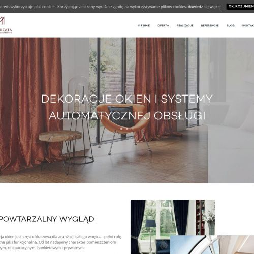 Poznań - dekoracja okien sal bankietowych