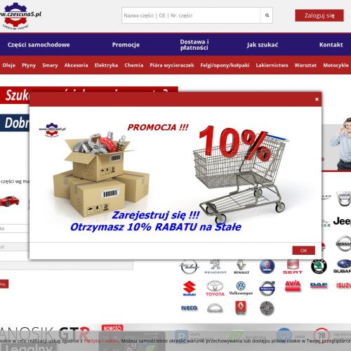 Oryginalne części do audi