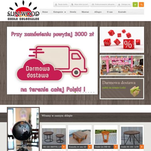 Meble kolonialne - Wrocław