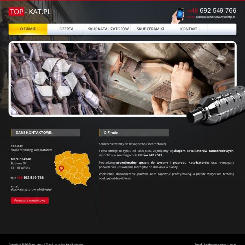 Cennik skupu katalizatorów w Radomiu