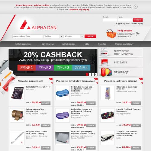 Hurtownia artykułów papierniczych