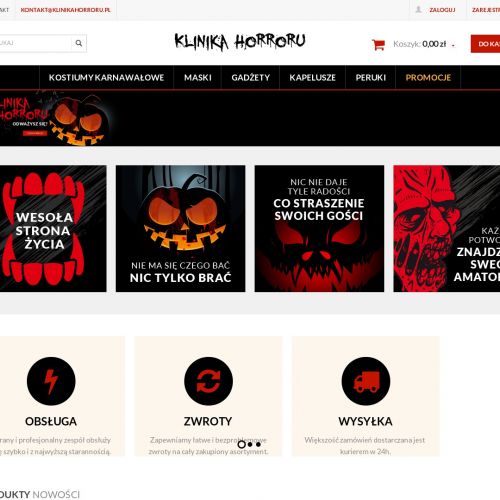 Stroje halloween w Tychach