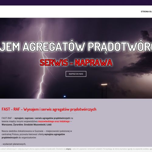 Wynajem agregatów grodzisk w Żyrardowie