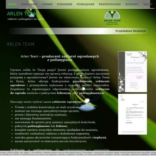 Producent szklarni ogrodowych - Warszawa