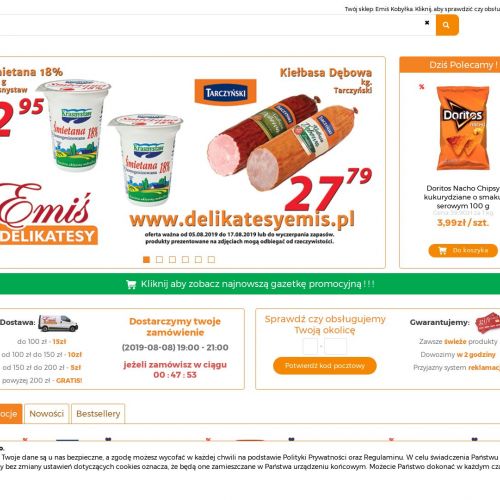 Zakupy spożywcze online - Kobyłka