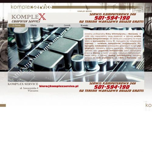 Warszawa - serwis komputerów stacjonarnych