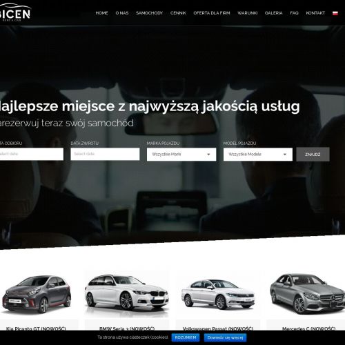 Warszawa - wynajem samochodów warszawa bemowo