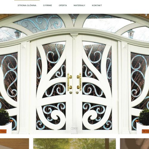 Schody z dębu bielonego