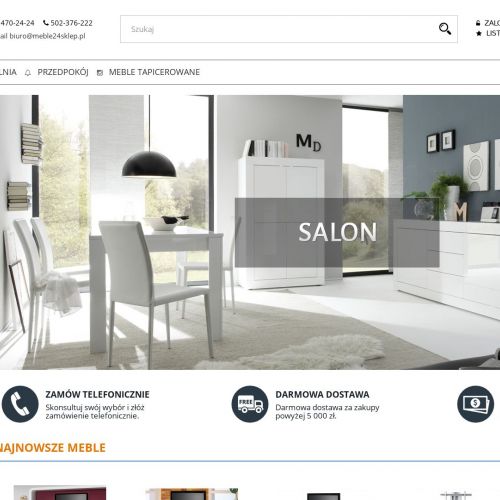 Meble z połyskiem cena