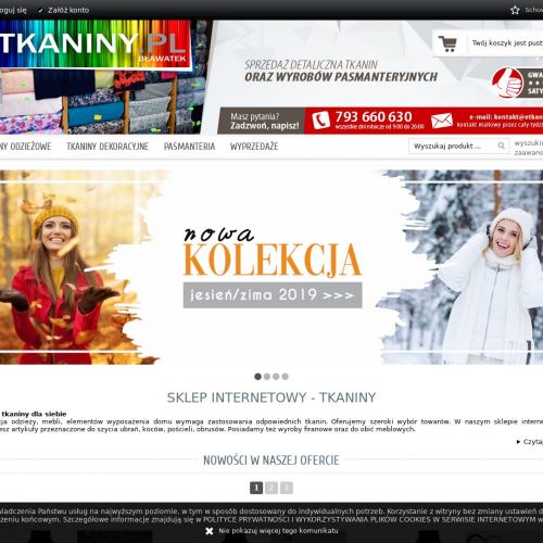 Hurtownia tkanin online