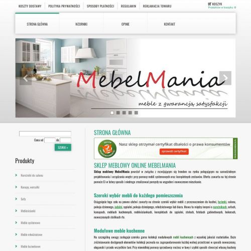 Meblościanka do pokoju