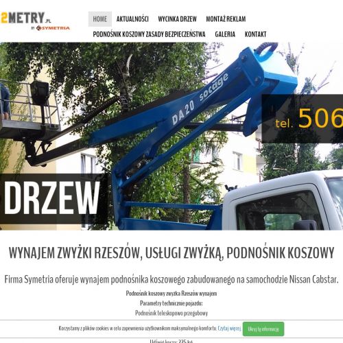 Rzeszów - wynajem podnośnika