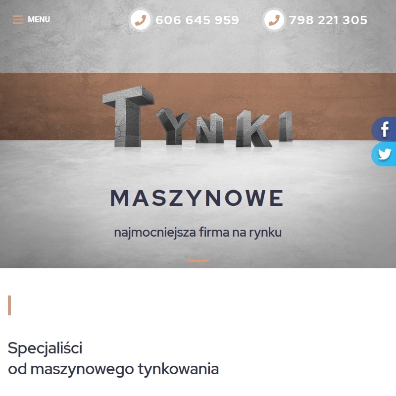 Tynk maszynowy Piaseczno