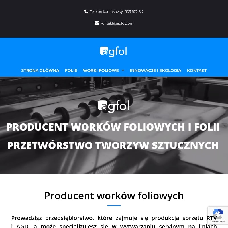 Producent folii