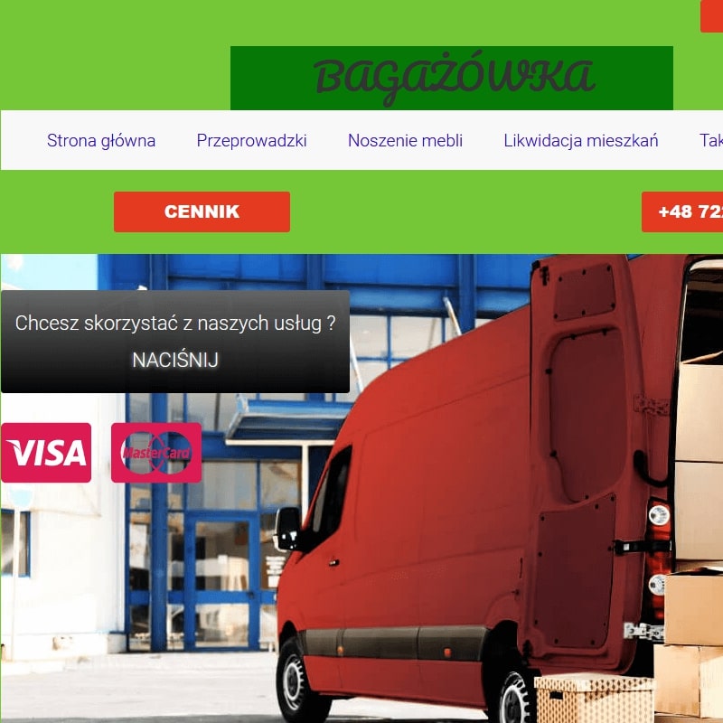 Przewozy bagażowe - Gdańsk