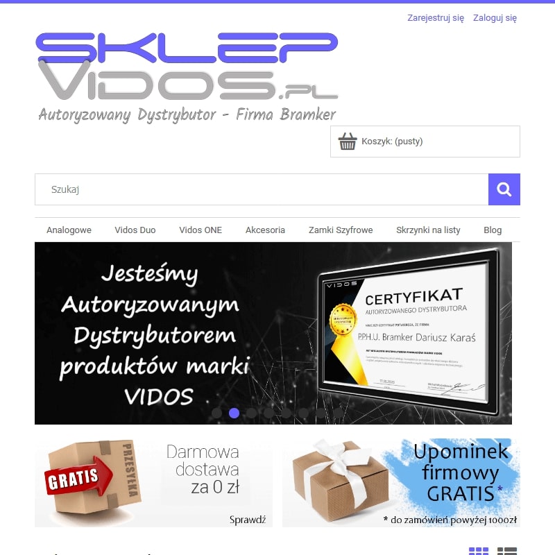 Wideodomofon z szyfratorem