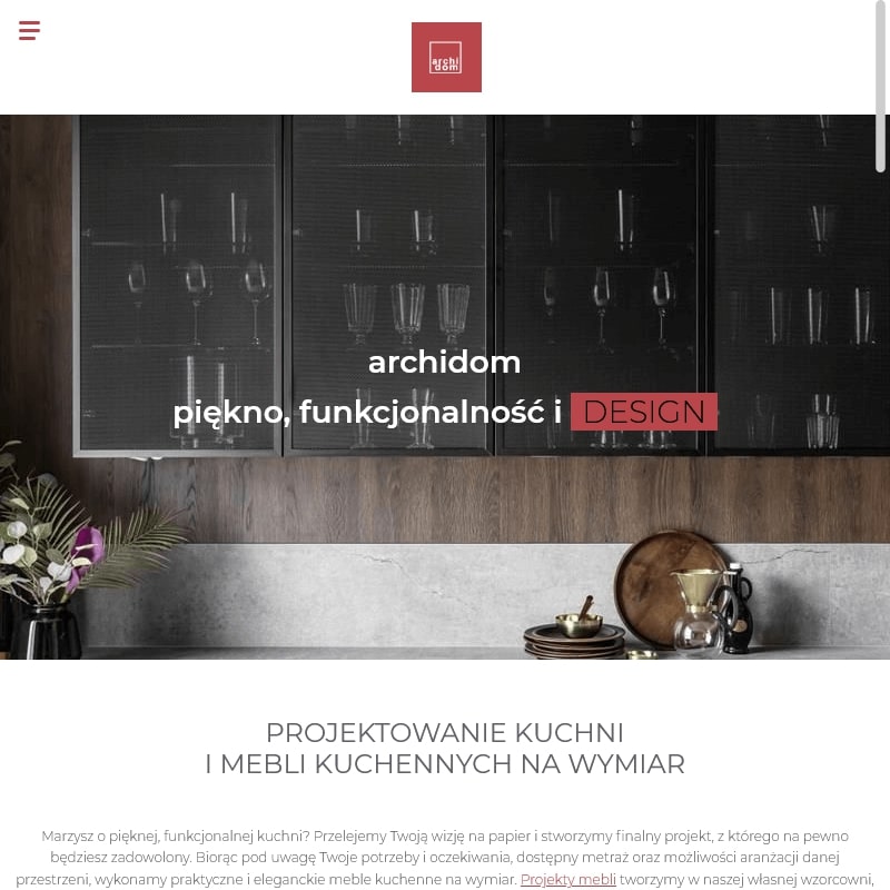 Meble kuchenne białe wysoki połysk - Kraków