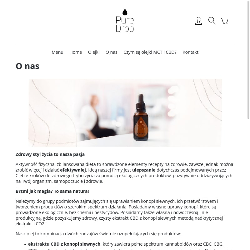 Olejek naturalny cbd