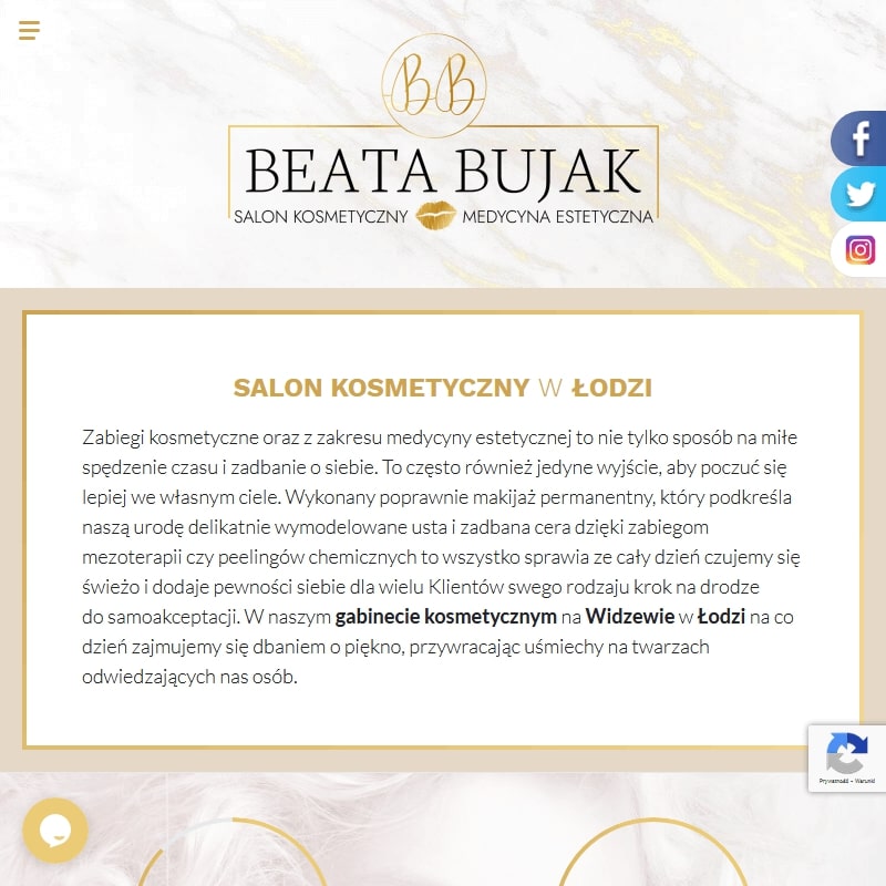 Łódź - kosmetyczka widzew