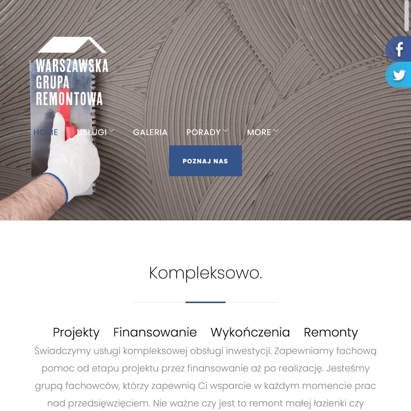 Warszawa - kompleksowe usługi remontowe