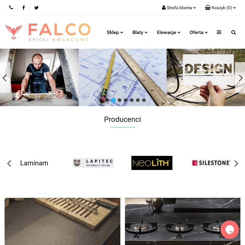 Ceny układania spieków kwarcowych w Łodzi