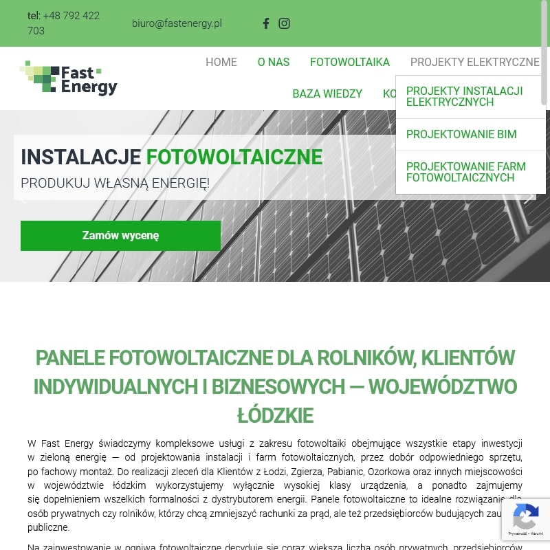 Zgierz - montaż instalacji fotowoltaicznych łódź