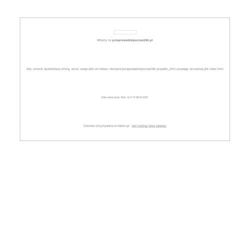 Transport palet - Poznań