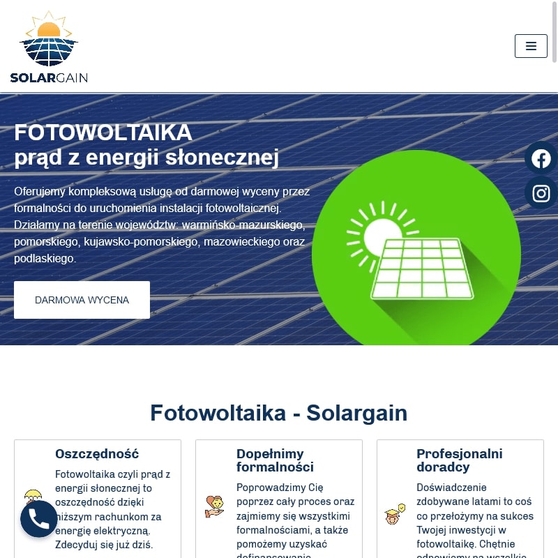 Panele fotowoltaiczne dofinansowanie pomorskie - Elbląg