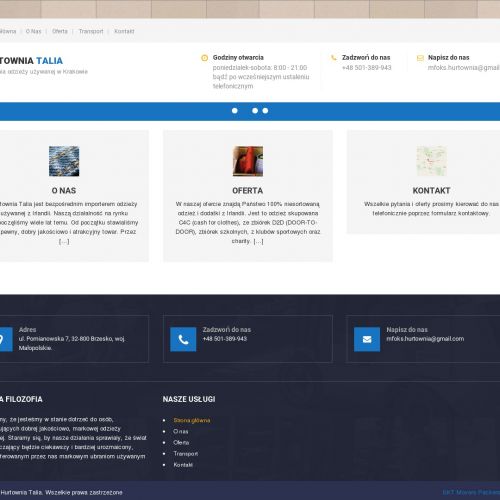 Importer odzieży używanej w Brzesku