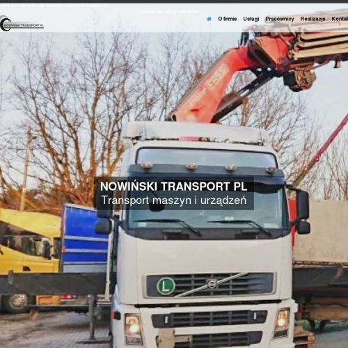 Przewóz maszyn - Piaseczno