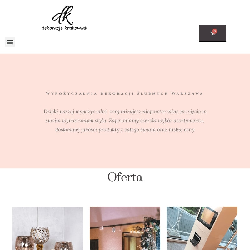 Wypożyczalnia świeczników