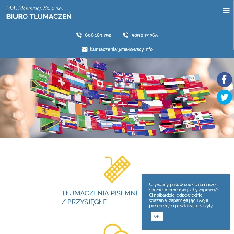 Symultaniczny tłumacz - Warszawa