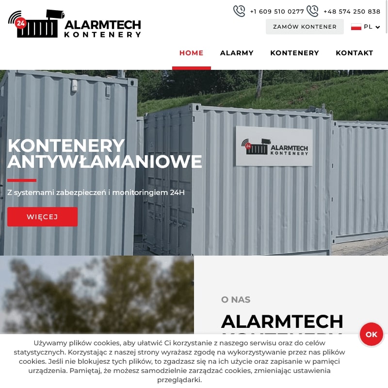 Kontener z otwieranym dnem - Lublin