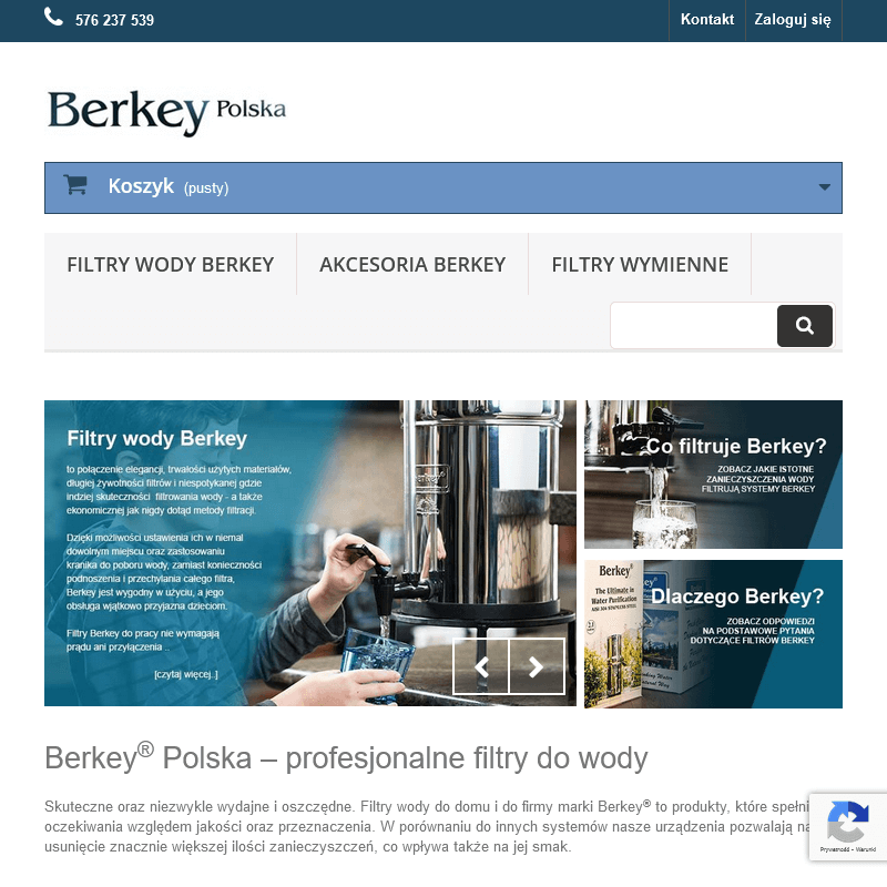 Filtr do wody bieżącej