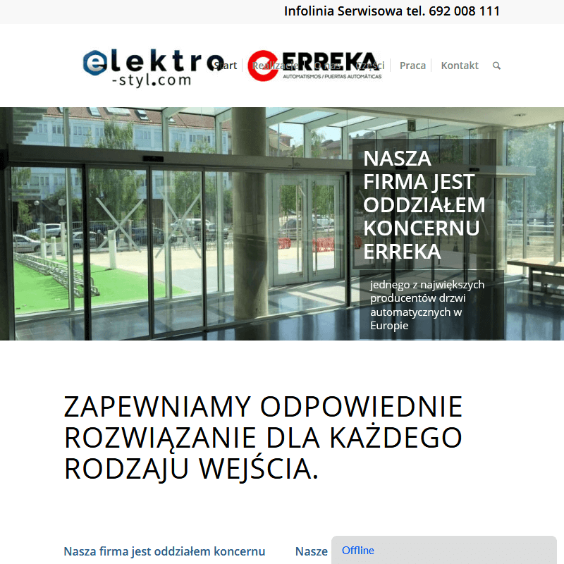 Serwis drzwi przesuwnych