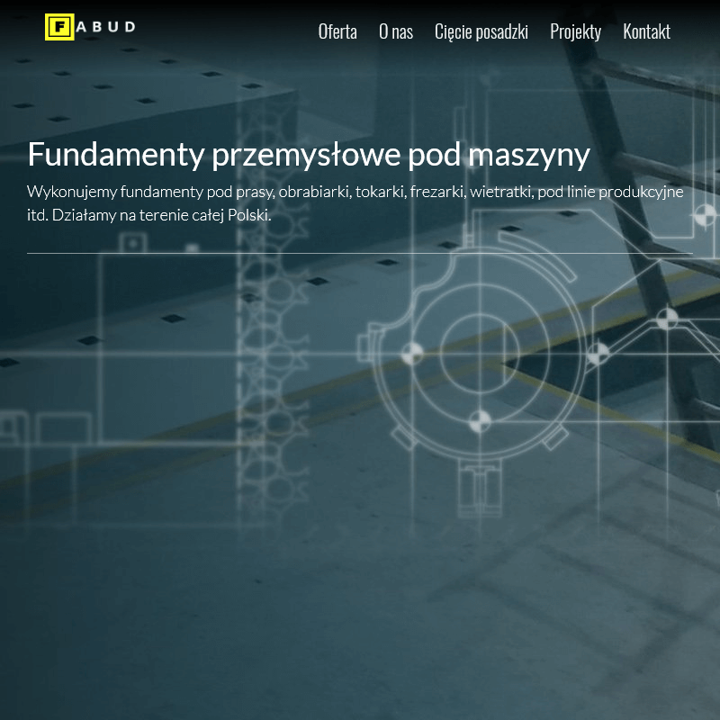 Fundament pod cnc w Wrocławiu