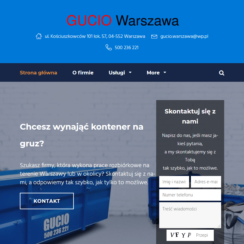 Gruz w Ząbkach