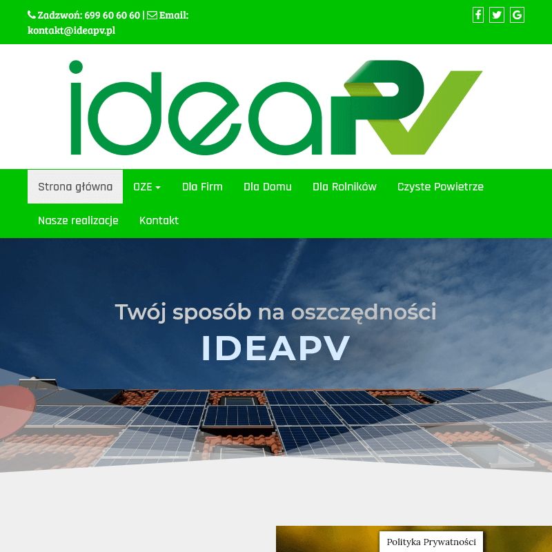 Kraków - panele pv instalacja