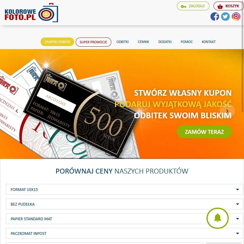 Wywoływanie zdjęć tanio