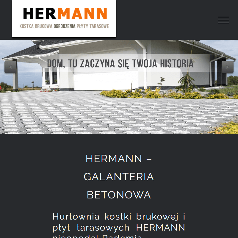 Sprzedaż kostki brukowej mazowieckie w Radomiu