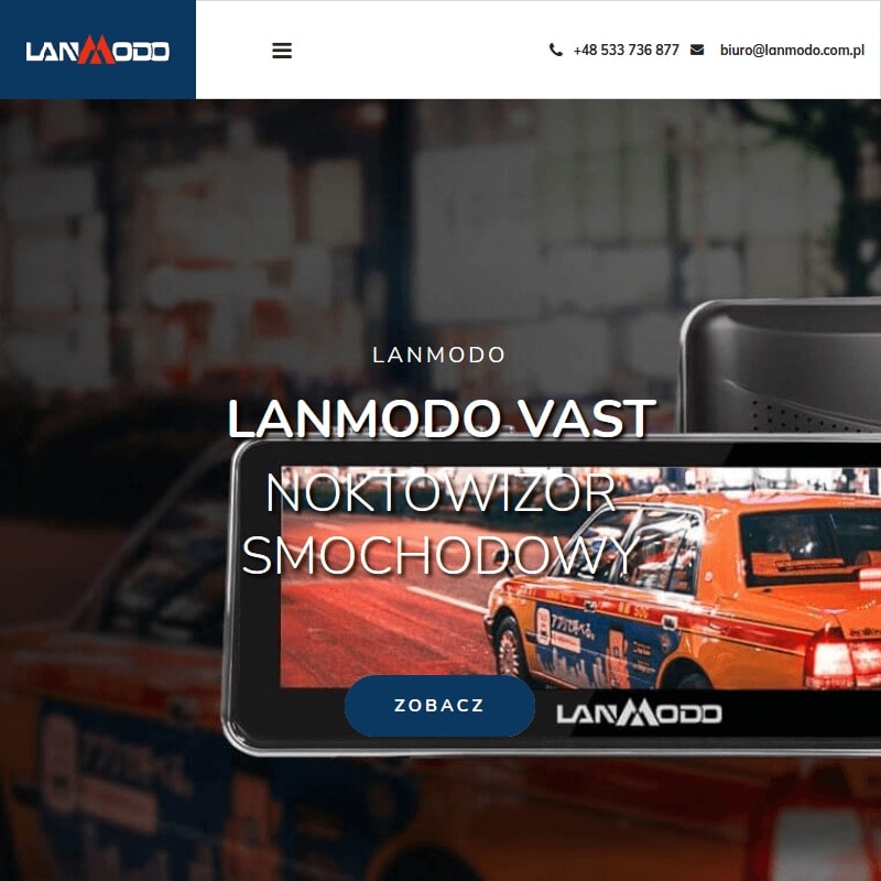 Warszawa - parasol samochodowy na pilota