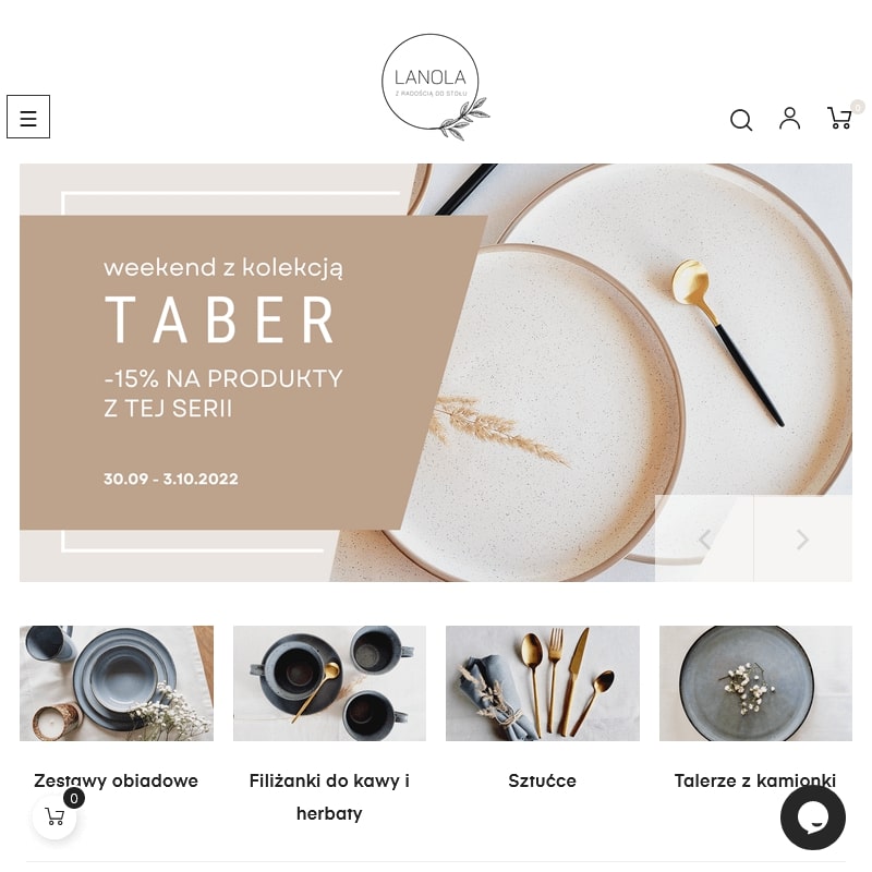 Serwis obiadowy nowoczesny porcelana