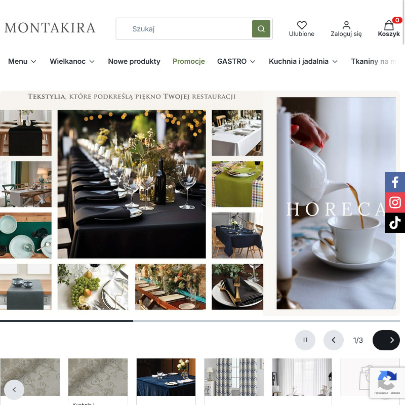 Kraków - gastro obrusy