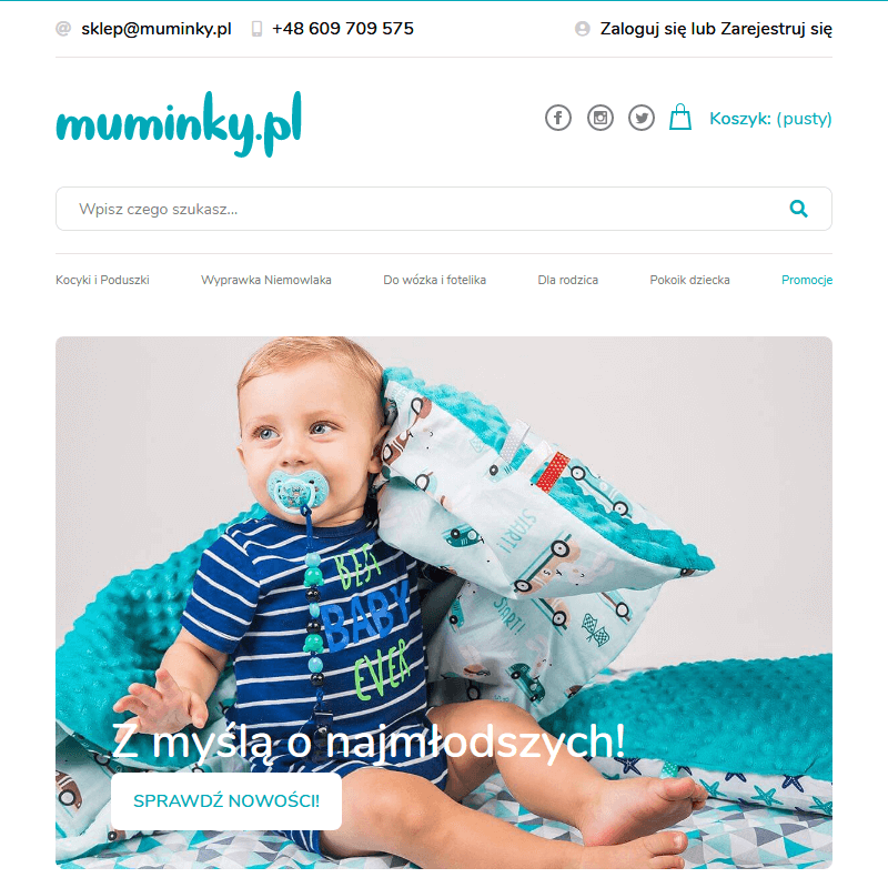 Bawełniana poduszka do karmienia