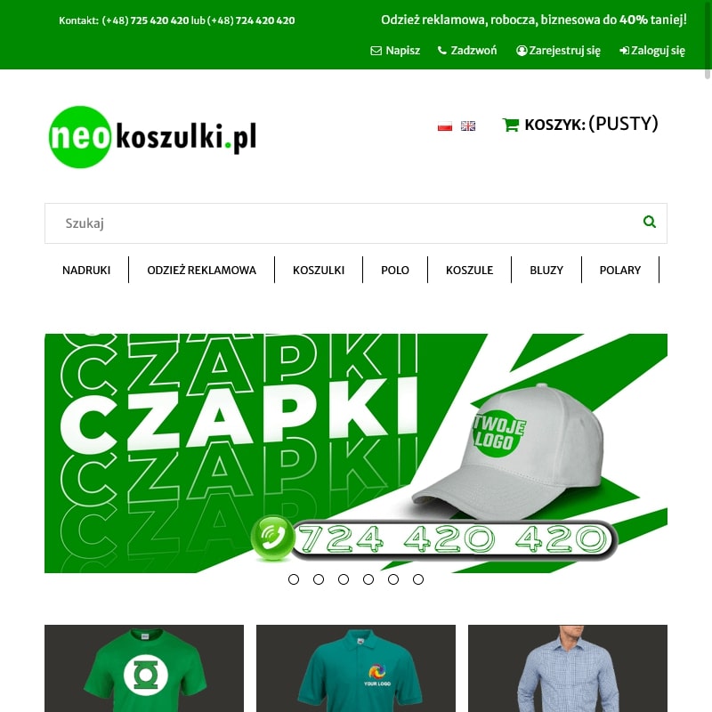 Warszawa - folia flex nadruk