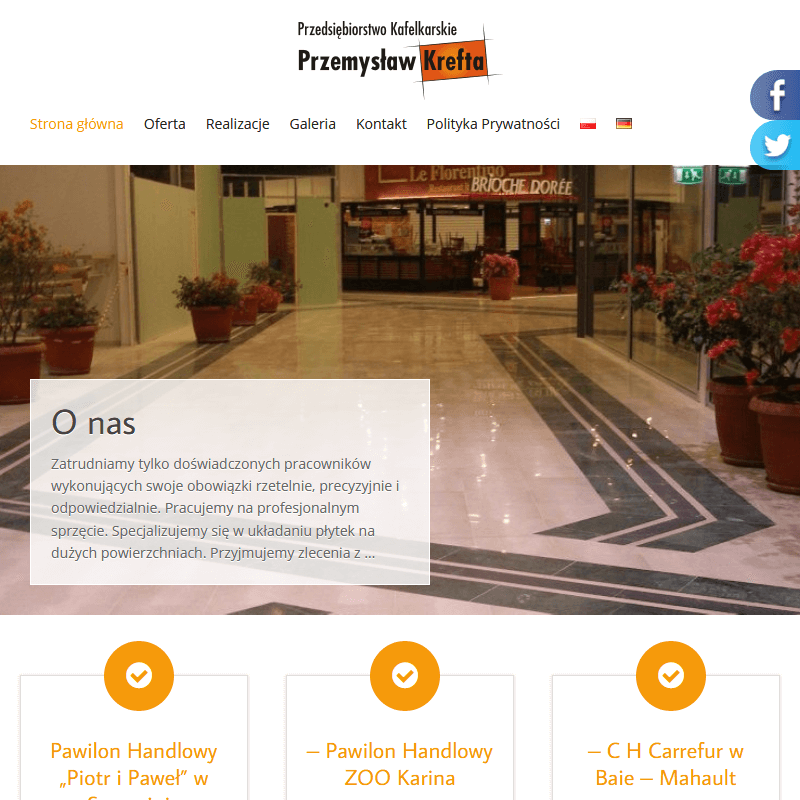 Układanie płytek na dużych powierzchniach