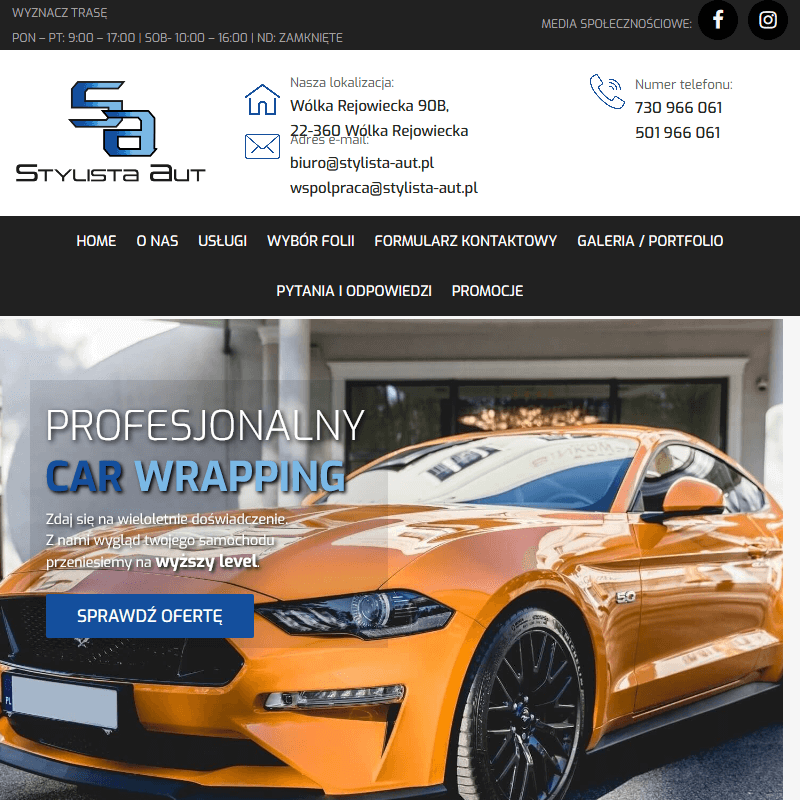 Krasnystaw - zmiana koloru samochodu