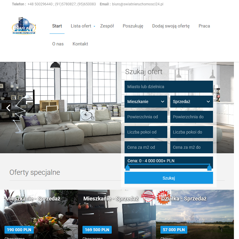 Działki budowlane w Stargardzie