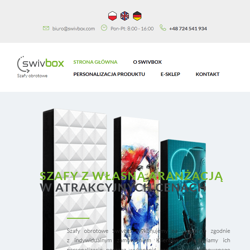 Szafa z własną aranżacją