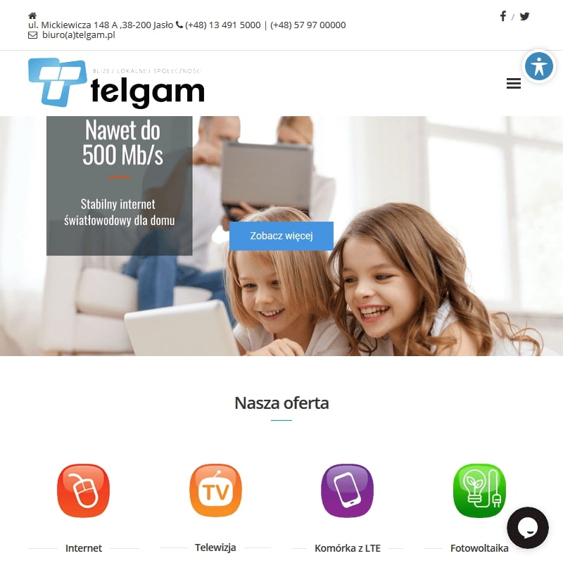 Usługi telekomunikacyjne dla firm w Krośnie